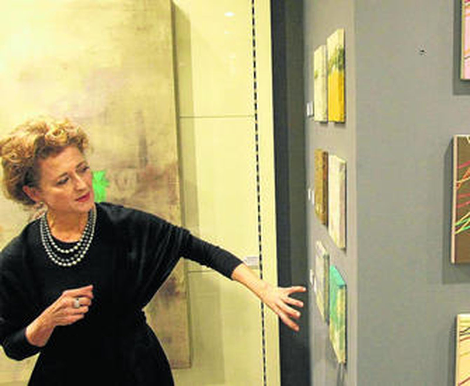 Imagen de archivo de la galerista algecireña Magda Bellotti.