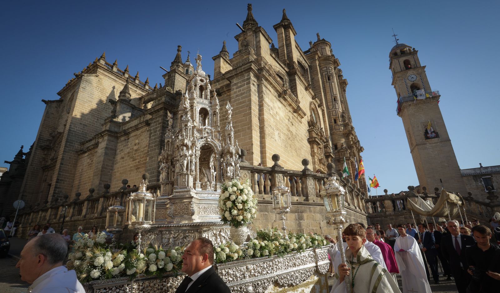 Imágenes de la procesión del Corpus en Jerez