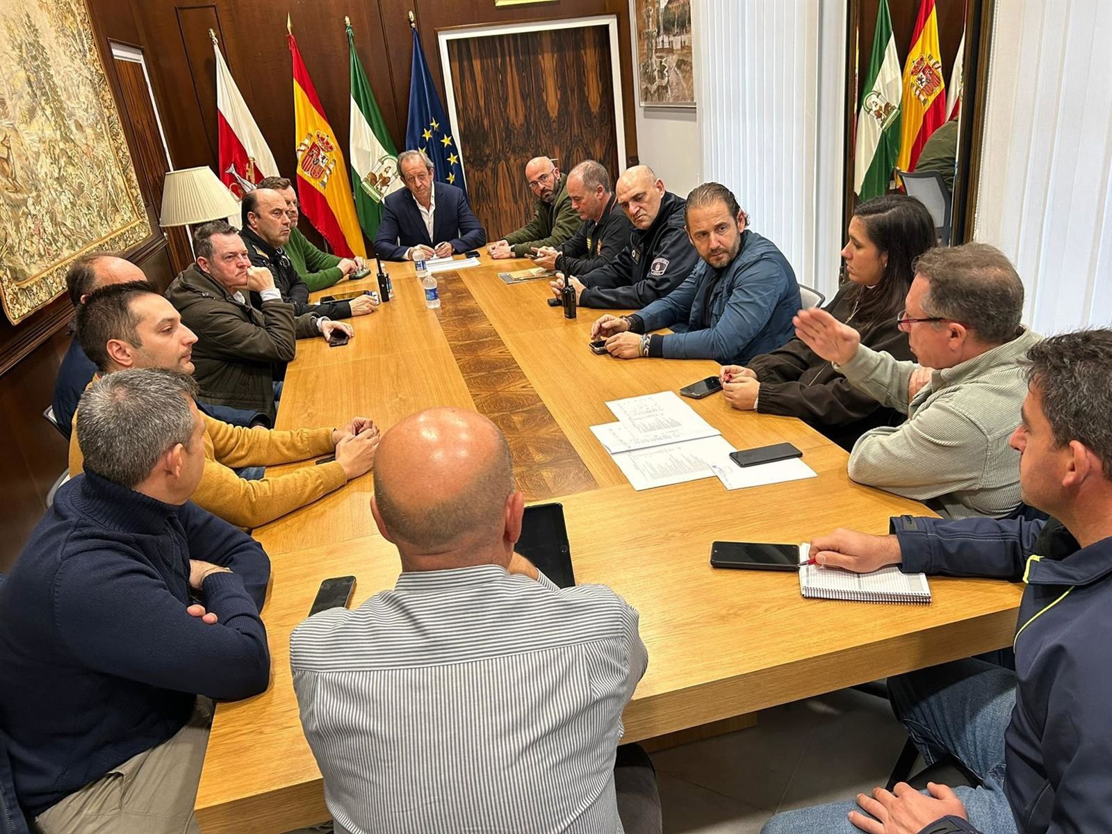Reunión de la Comisión de Coordinación en Andújar.