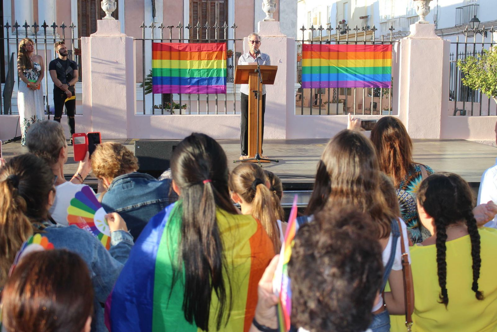 Celebración del primer 'Orgullo Puertorrealeño', organizado por Amare