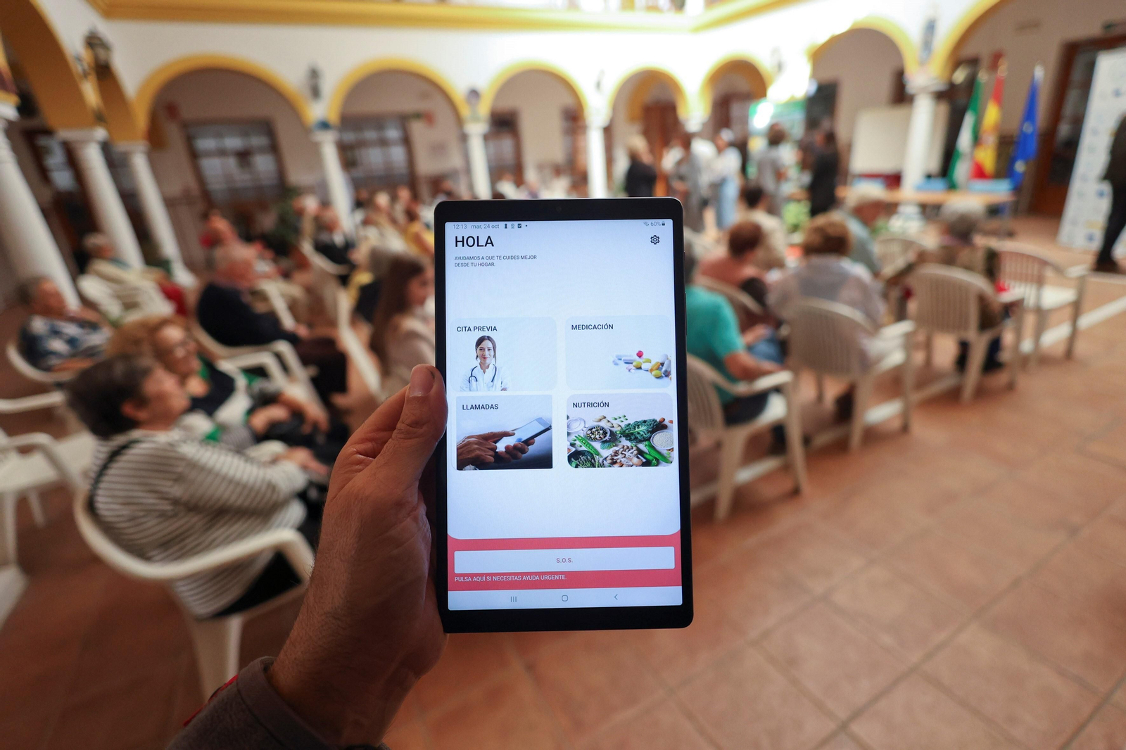 Presentación de la app Vivir en casa, que e facilita la comunicación de personas dependientes Presentación de la app Vivir en casa, que e facilita la comunicación de personas dependientes
