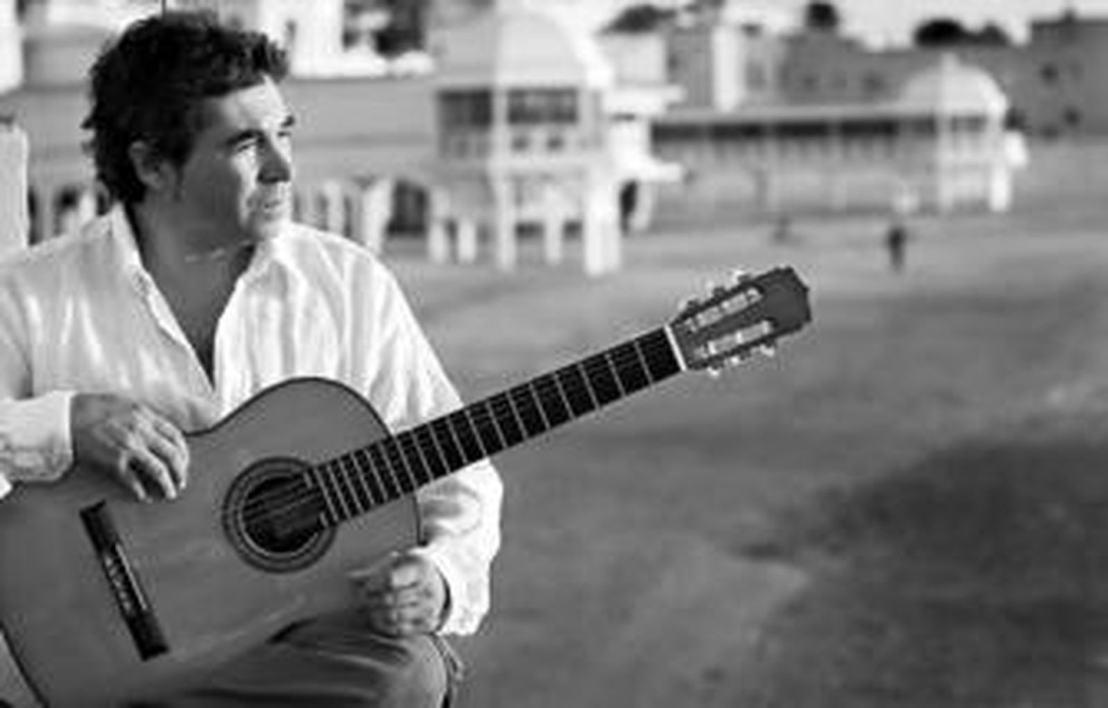 Nono García, en una instantánea tomada en La Caleta.