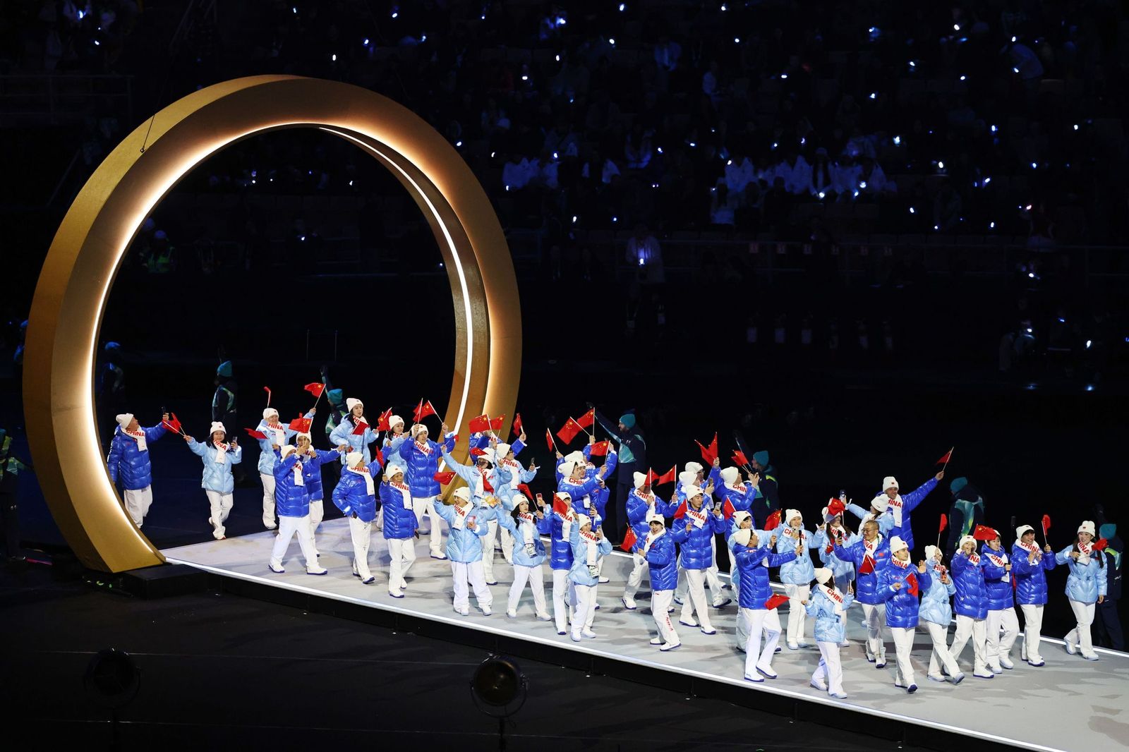 Las fotos de la inauguración de los Juegos Olímpicos de invierno de 2026