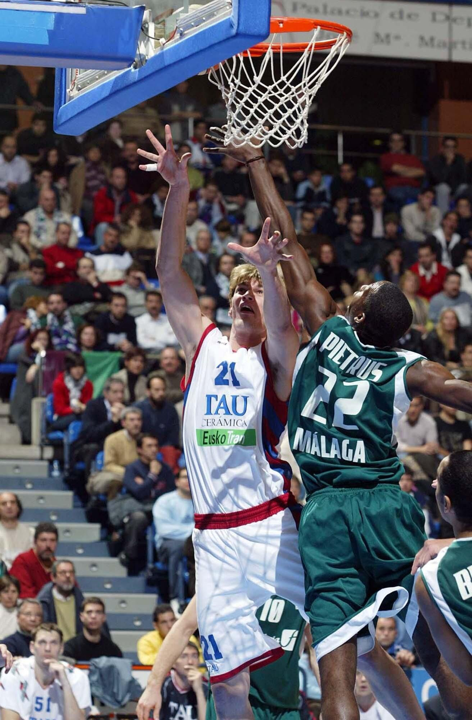 La carrera de Flo Pietrus en el Unicaja, en fotos