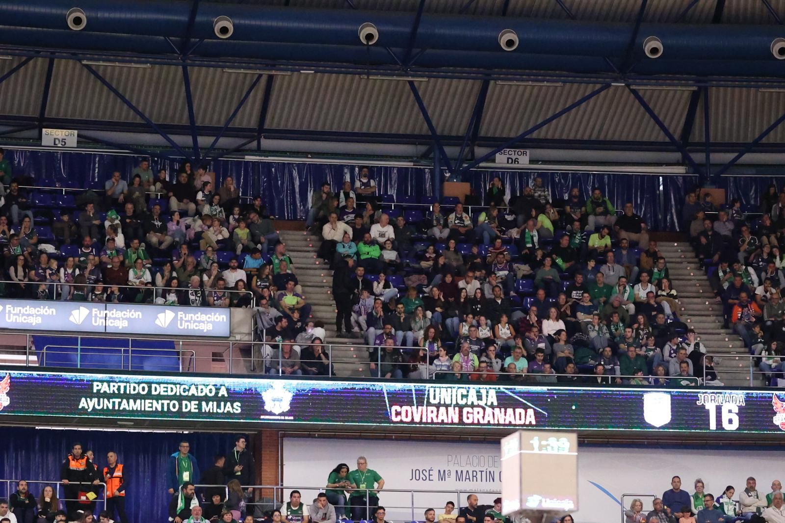 El Unicaja-Covirán Granada, en fotos