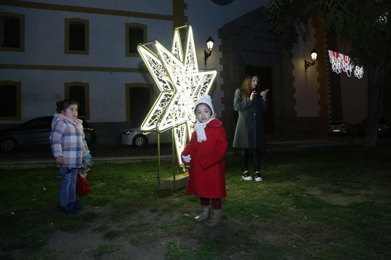 Un recorrido en fotografías por las luces de Navidad de Pozoblanco
