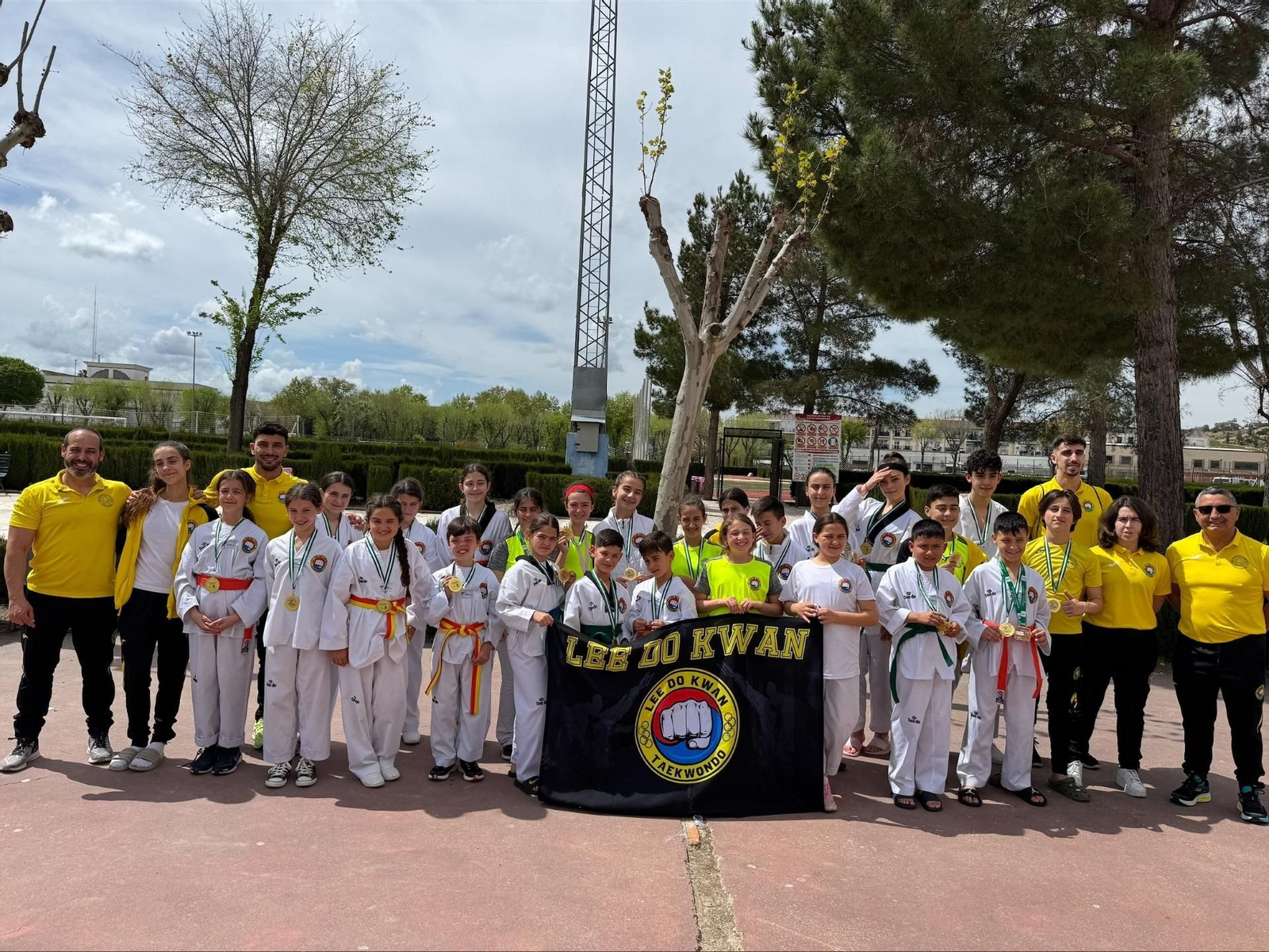 La expedición del Lee do Kwan en Écija, al completo