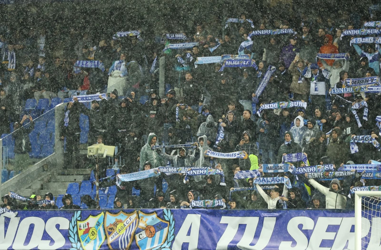 Las fotos del Málaga CF-Burgos