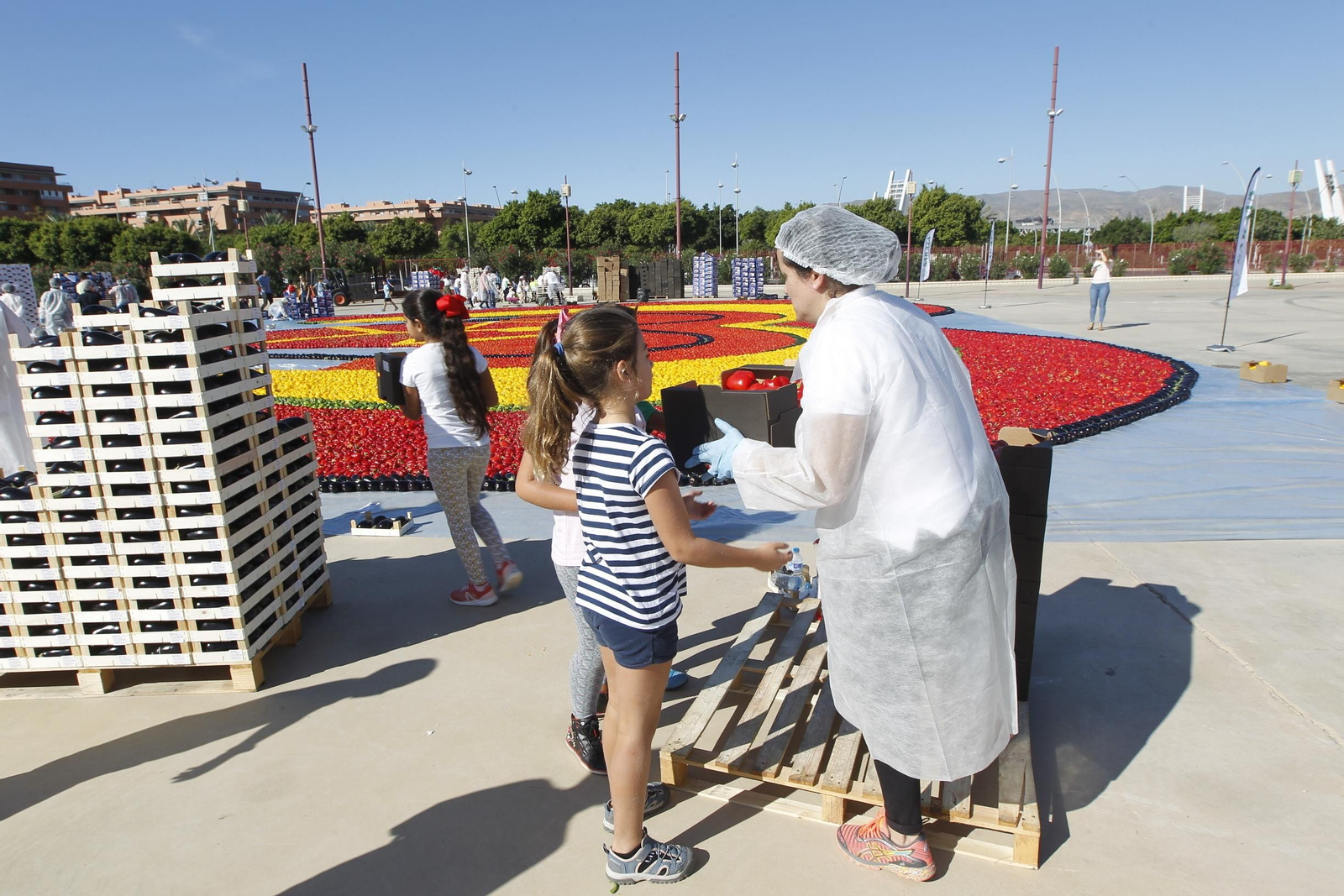 Fotogalería Récord Guinness Corazón Hortalizas Almería