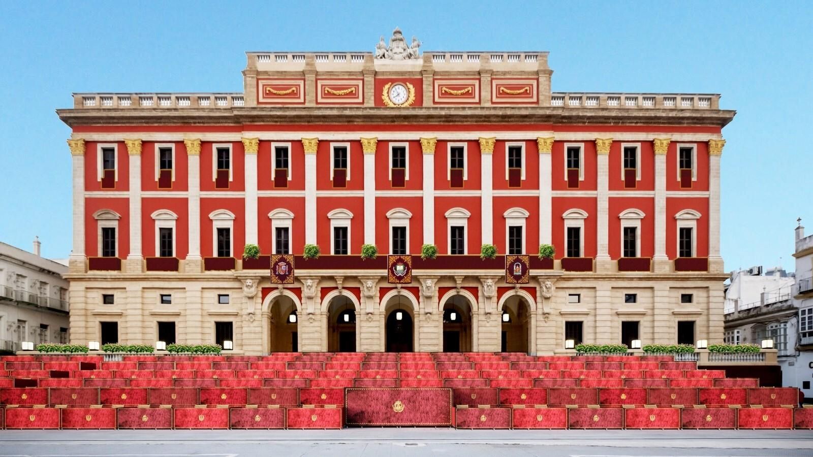 Recreación virtual de la nueva Carrera Oficial.