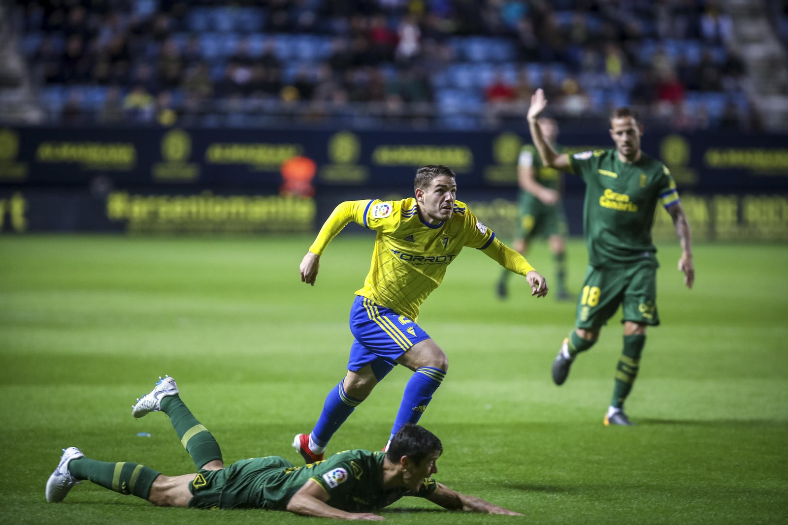 El Cádiz CF- Las Palmas, en imágenes