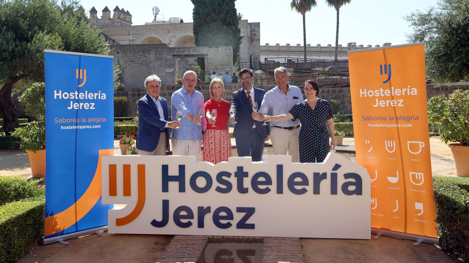 Presentación del nuevo logo de Hostelería Jerez