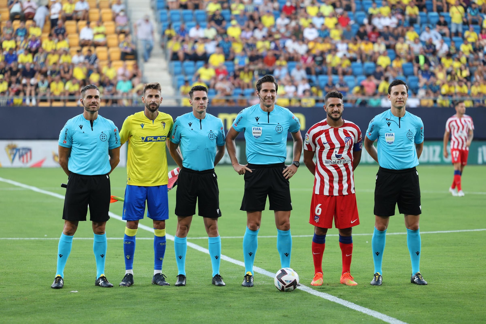 Las imágenes del Cádiz-Atlético de Madrid del Trofeo Carranza