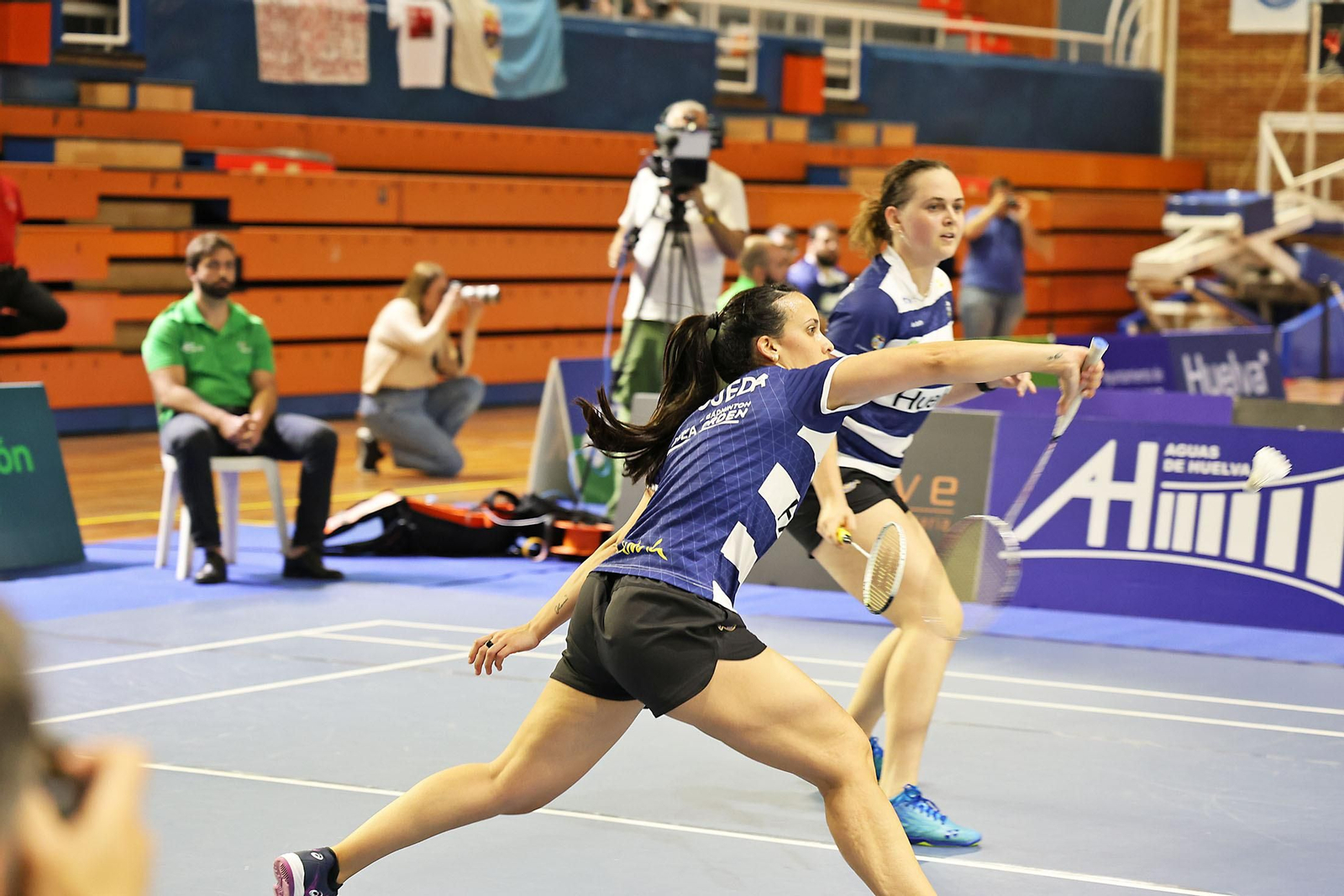 Imágenes de la final de liga de bádminton entre el IES La Orden y La RInconada