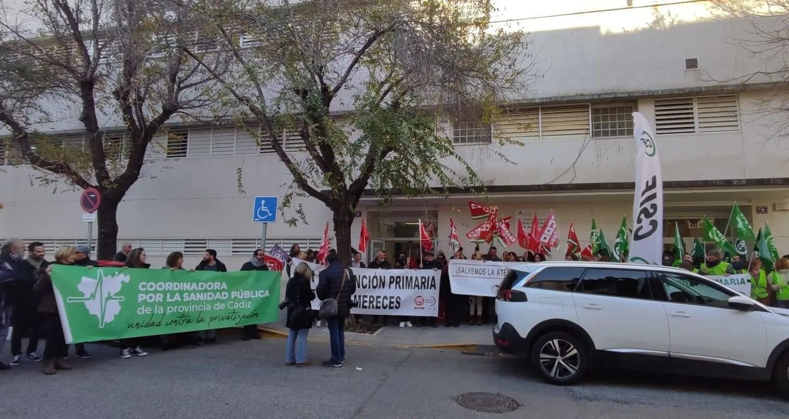Campaña en defensa de la sanidad pública