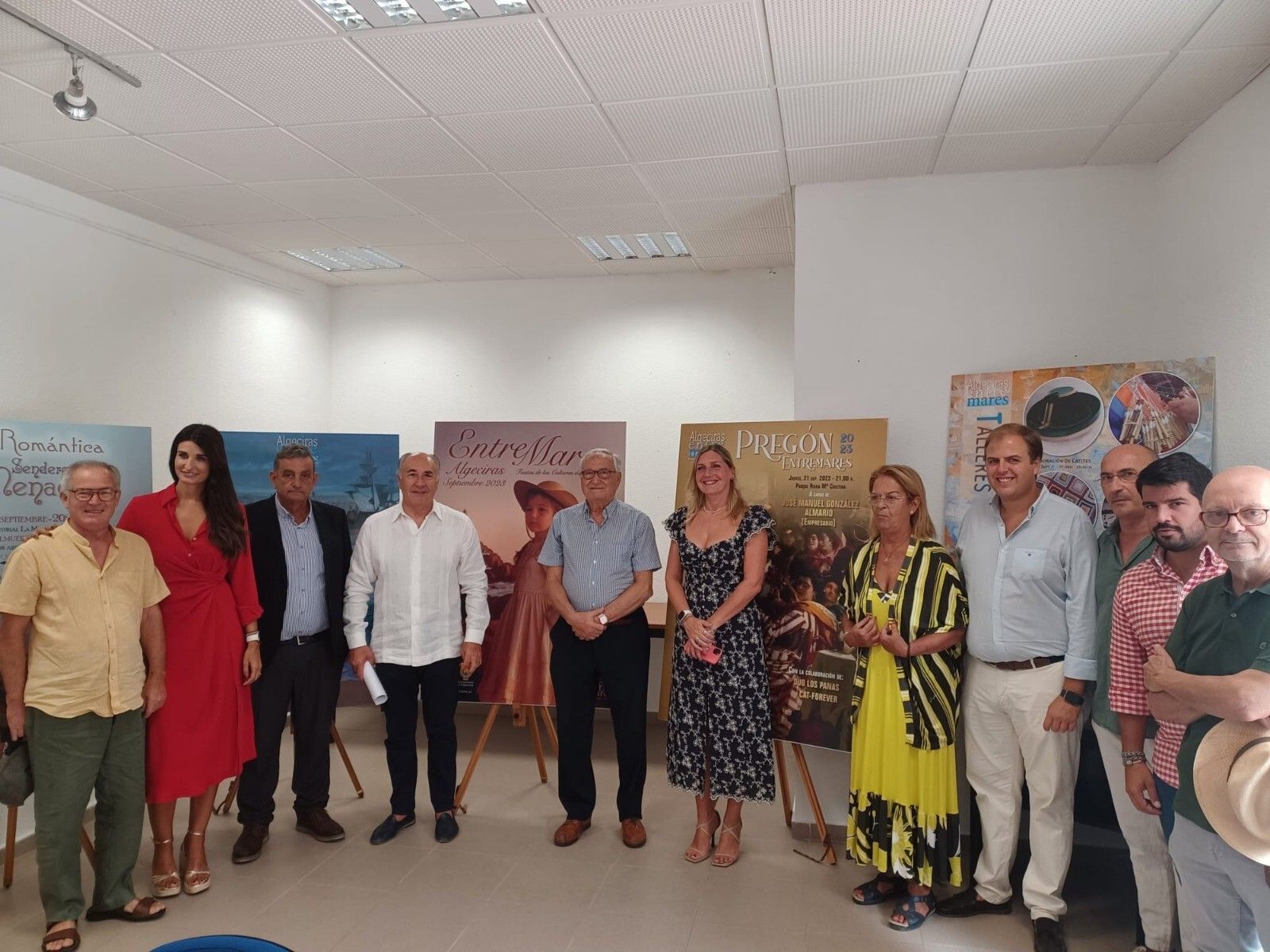 La presentación de los actos previos de Algeciras Entremares 2023.