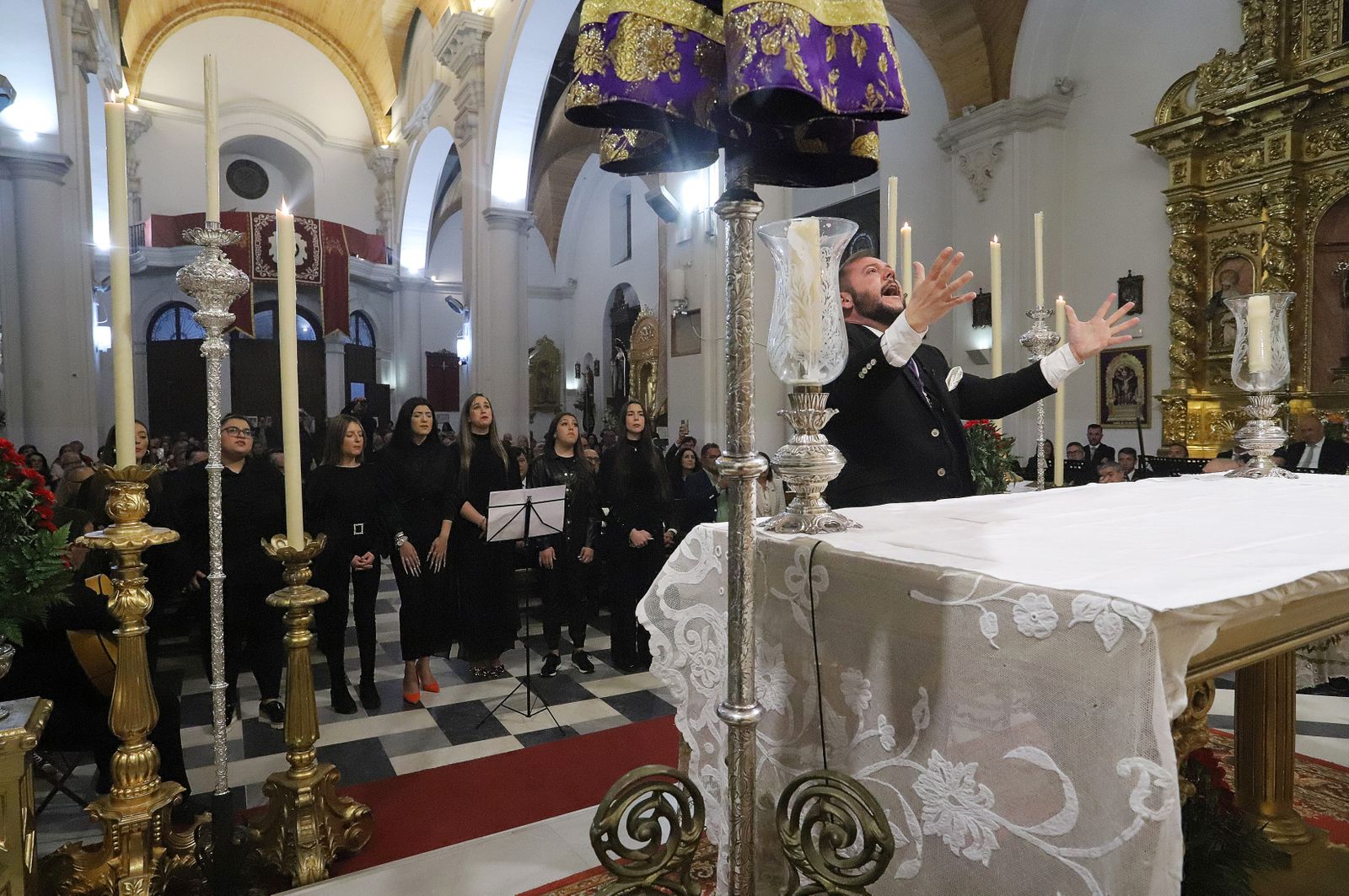 Imágenes de la XXIX Exaltación a la Saeta de Huelva