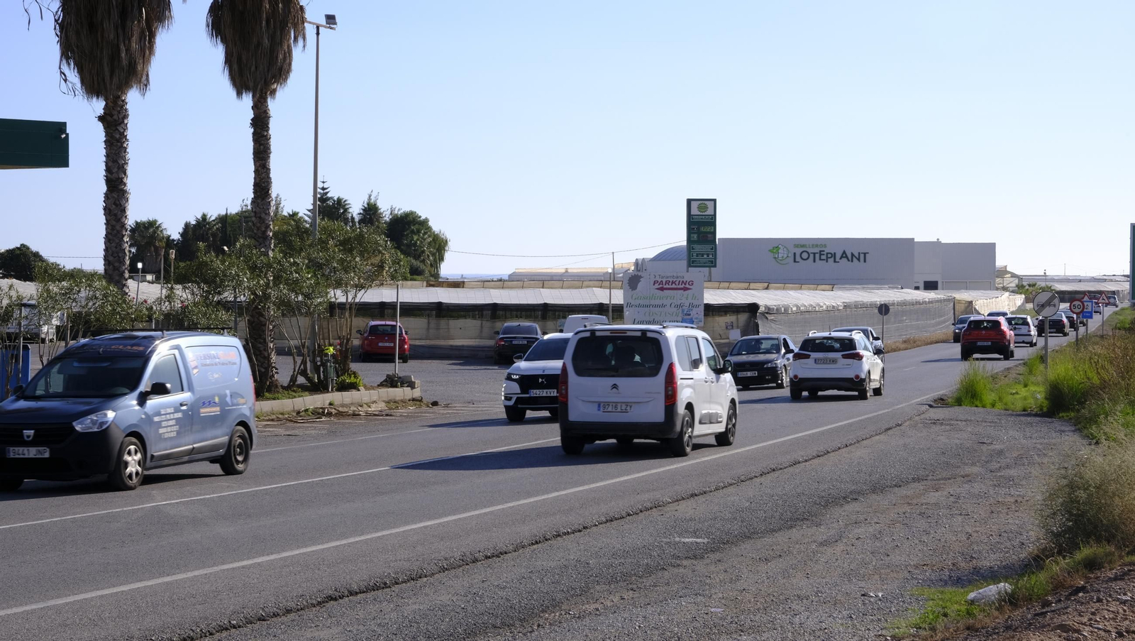 Reparación de los daños por la dana en la Autovía del Mediterráneo, en imágenes