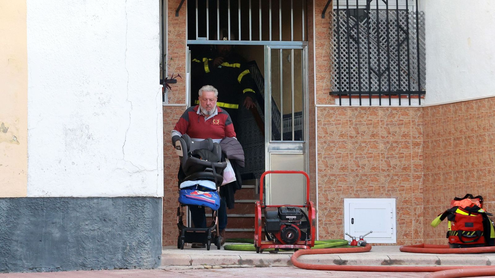 Incendio en una vivienda de San Telmo en Jerez
