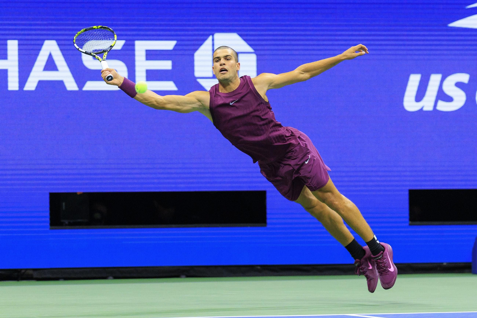 Las fotos del nuevo 'look' de Alcaraz en el Open USA