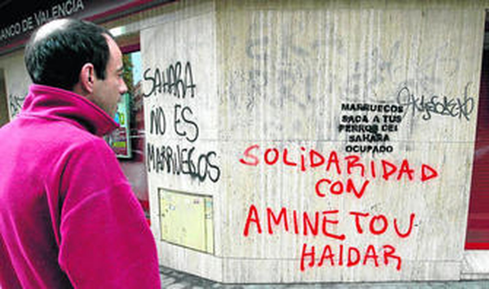 Haidar irá a la vía penal si se decide alimentarla contra su voluntad