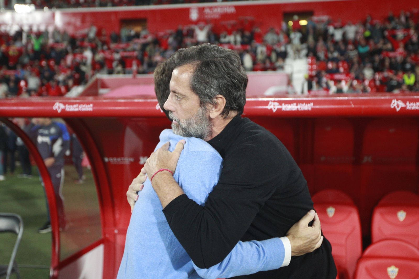 Imágenes del partido de fútbol U.D. Almería-Getafe C.F.