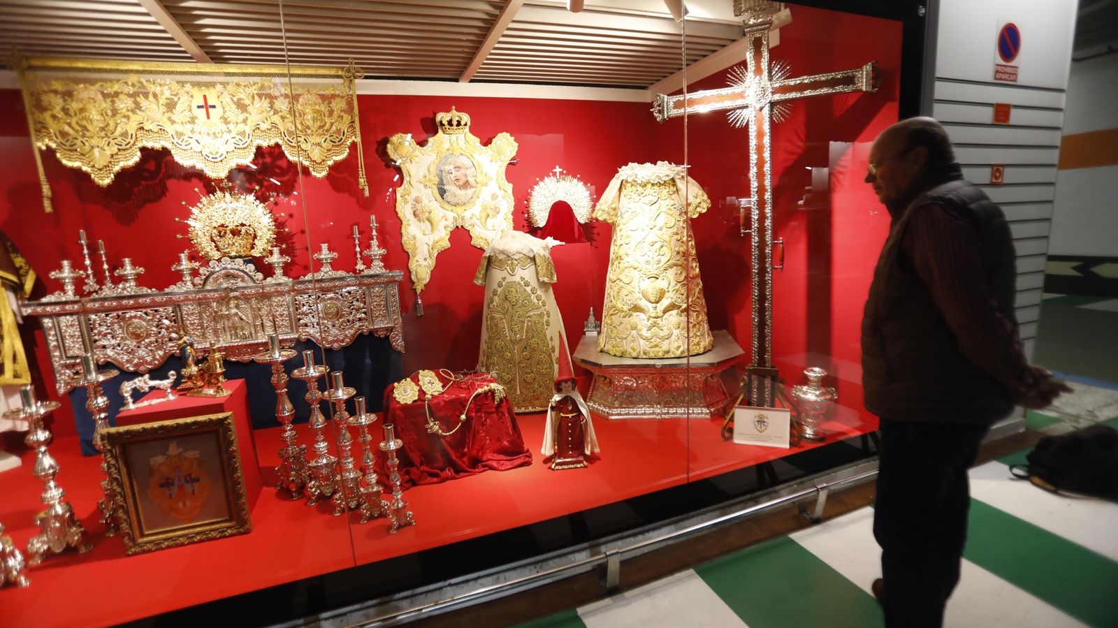 La exposición de Semana Santa en El Corte Inglés de Algeciras