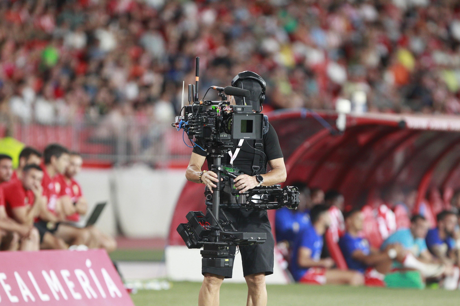 Imágenes del partido de La Liga Ea Sports U.D. Almería-Valencia C.F.