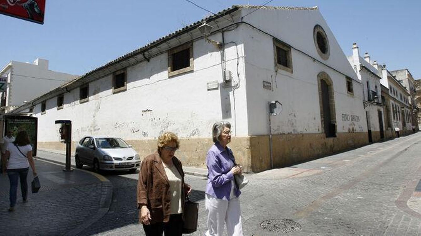 La esquina de la Bodega Cuesta, en la que se propone la instalación del centro de la cultura vino Fino.