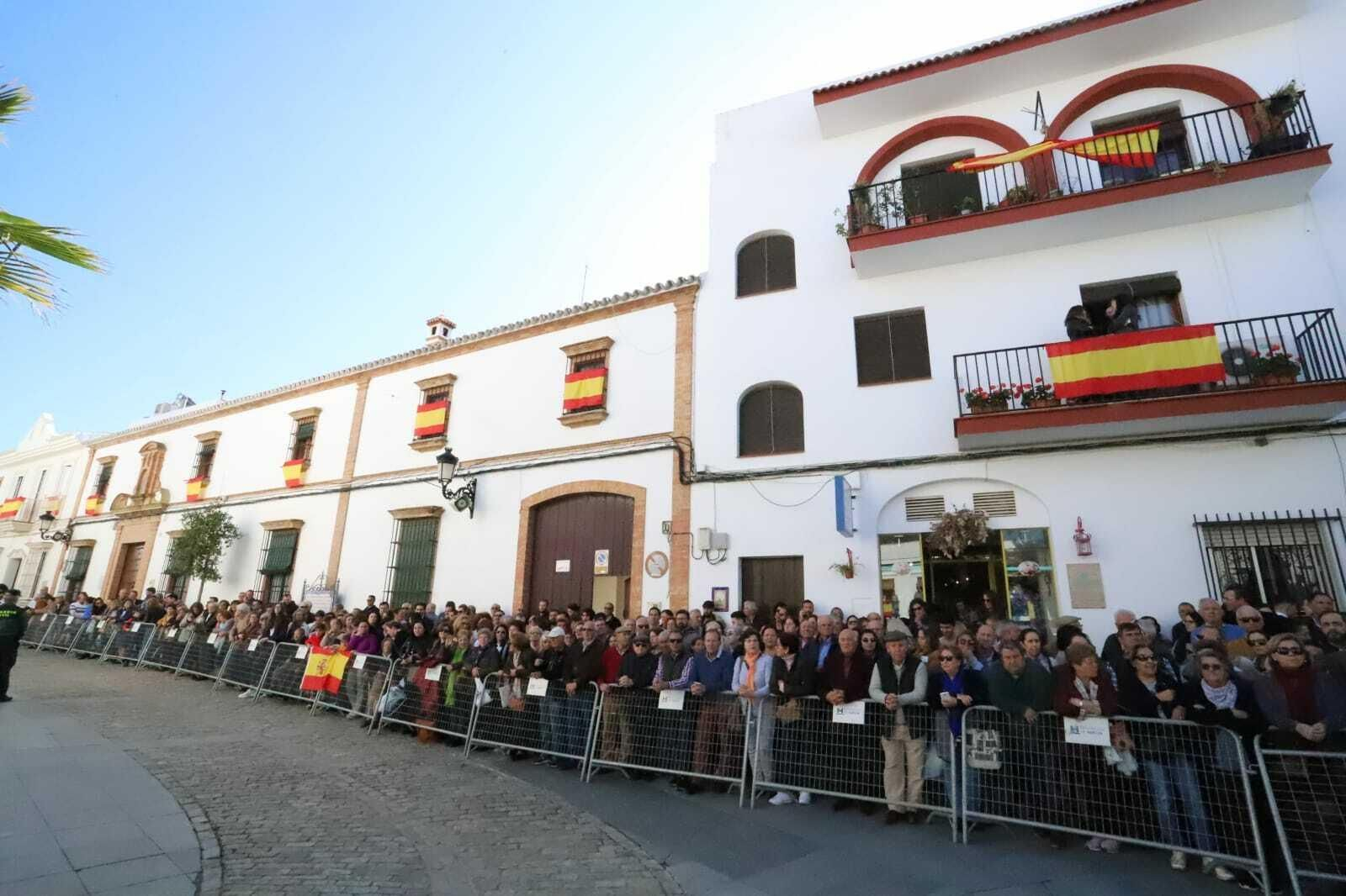 Almonte derrocha entusiasmo para recibir a los Reyes