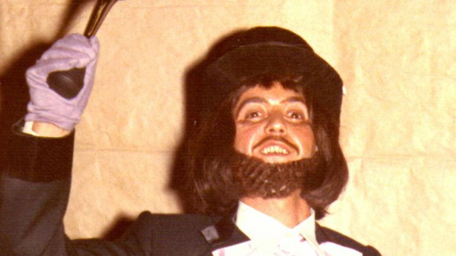 Con la chirigota 'Los Don Cicuta' de 1973.