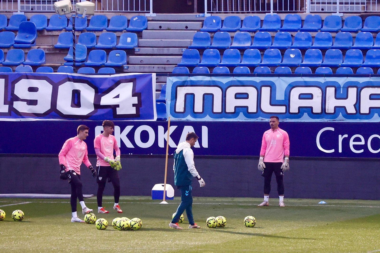 El Málaga CF se prepara para asaltar El Arcángel