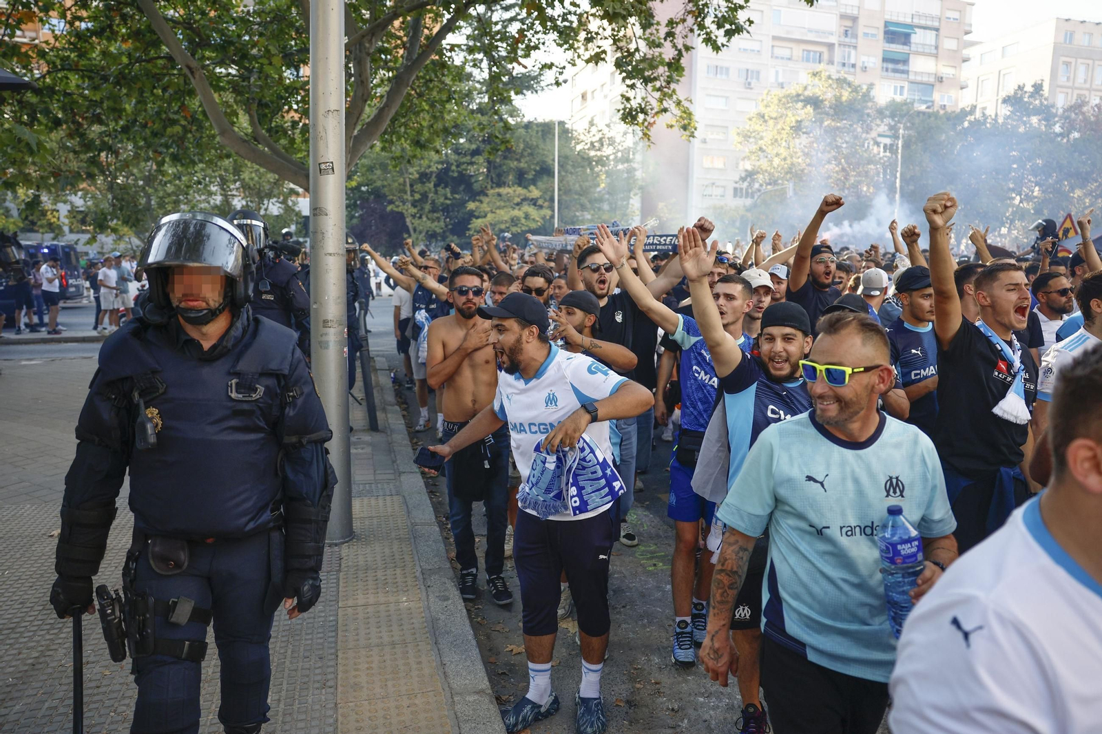 Las mejores fotos del Real Madrid - Olympique