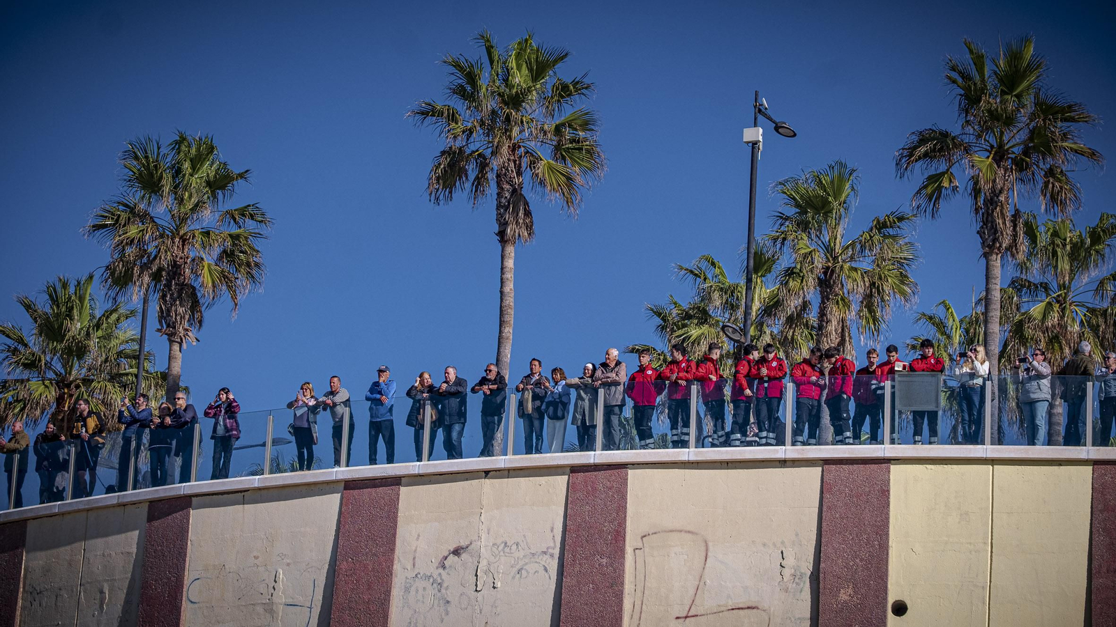 Todas las imágenes del simulacro de tsunami en Cádiz