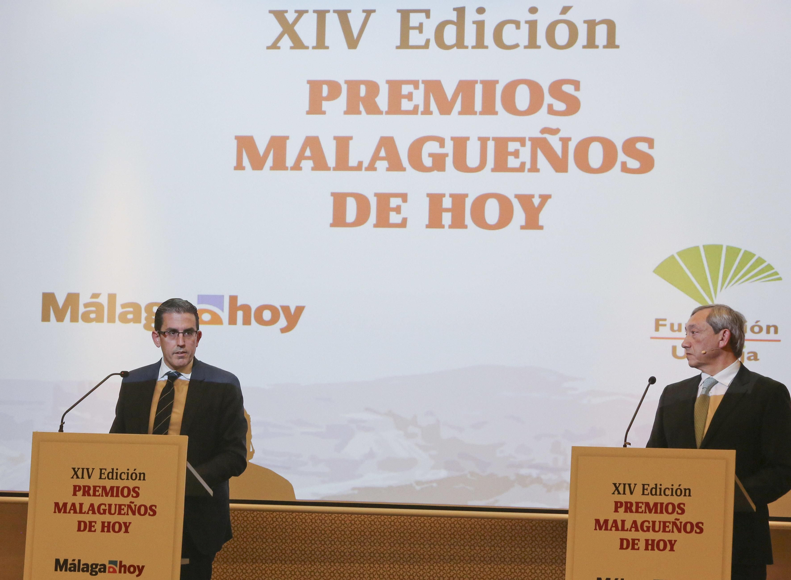 XIV edición de los premios Malagueños de Hoy