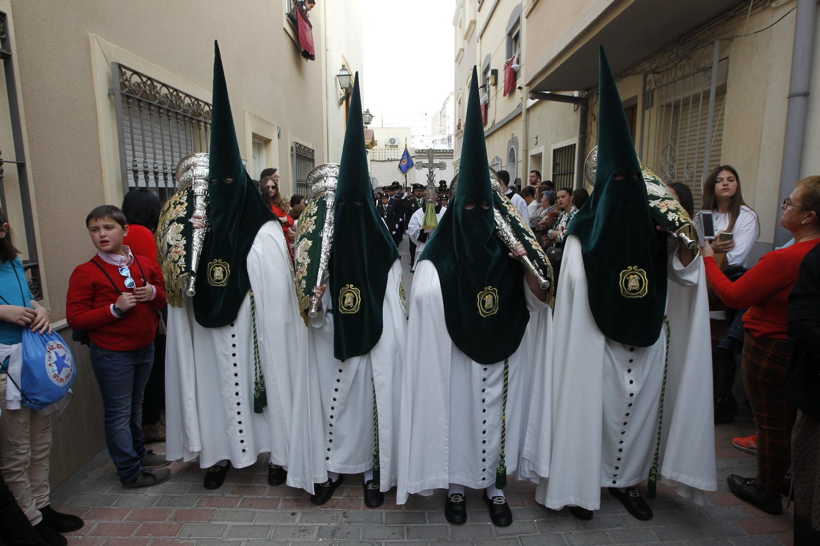 Imágenes de la Procesión de la Macarena. Semana Santa Almería 2019
