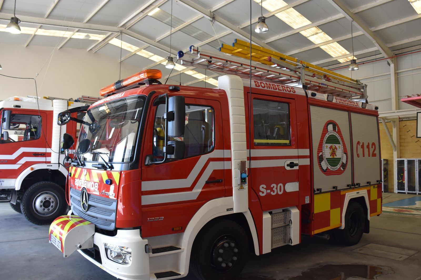 Nuevo camión de bomberos.