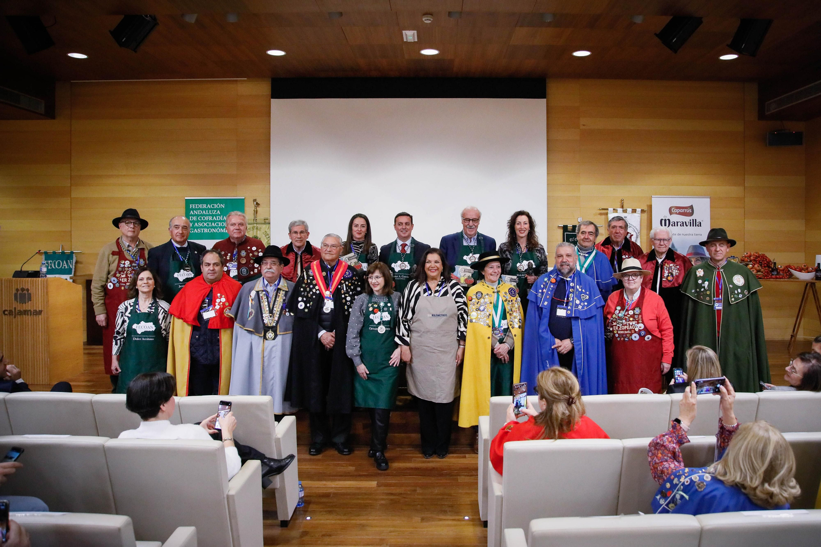 Las mejores imágenes de las conferencias en el congreso gastronómico ofrecido por CAPARROS
