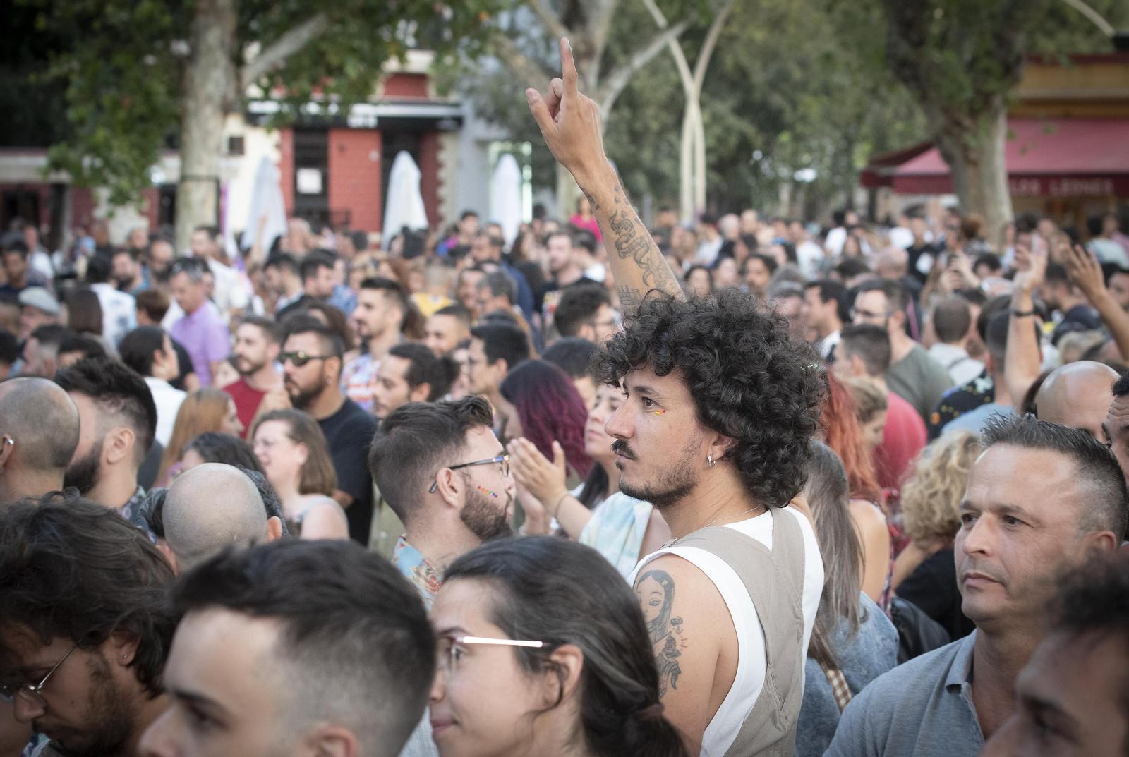 Las imágenes del pregón de María del Monte del Orgullo en Sevilla 2022