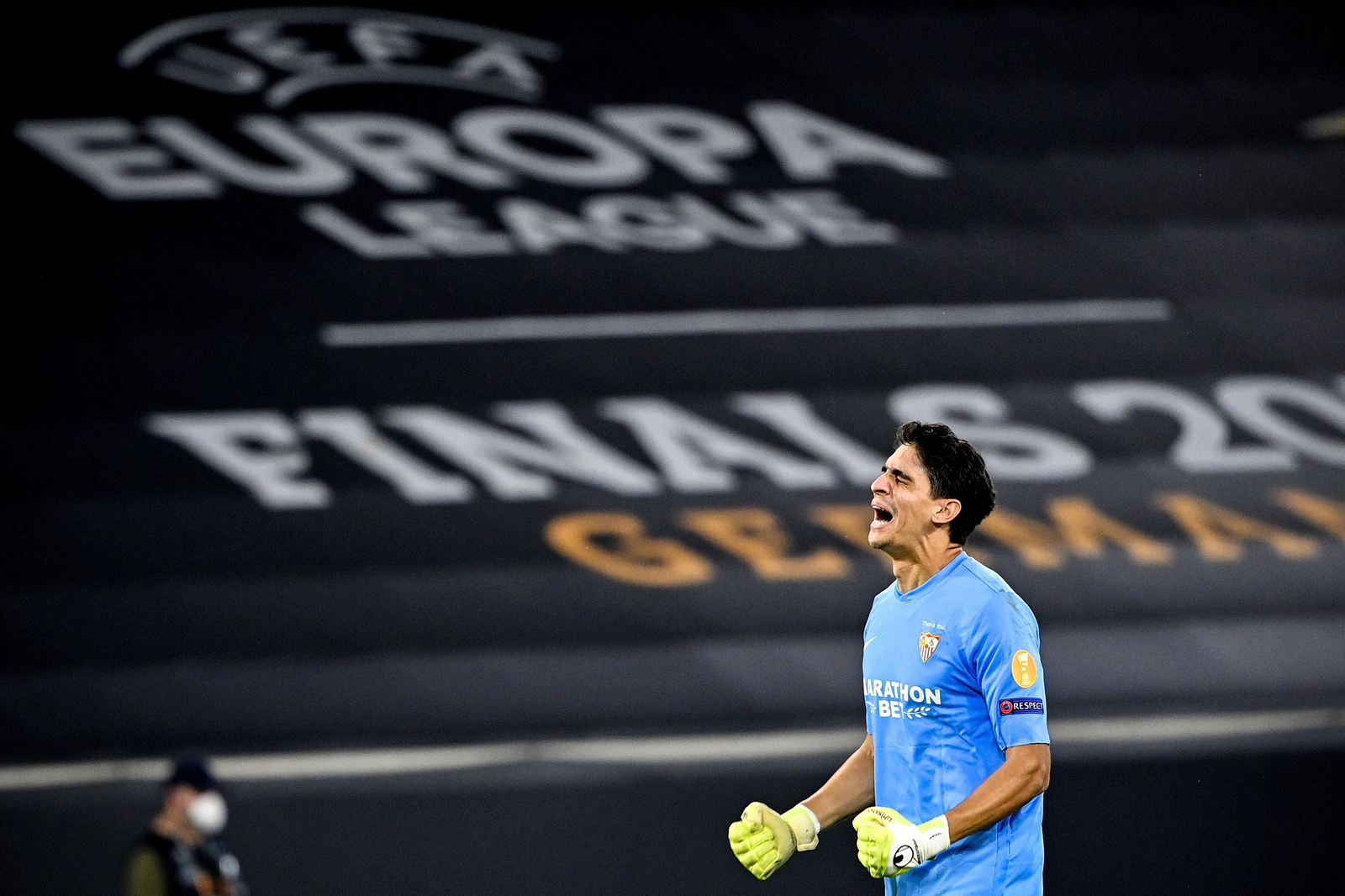 Bono, al final del partido.