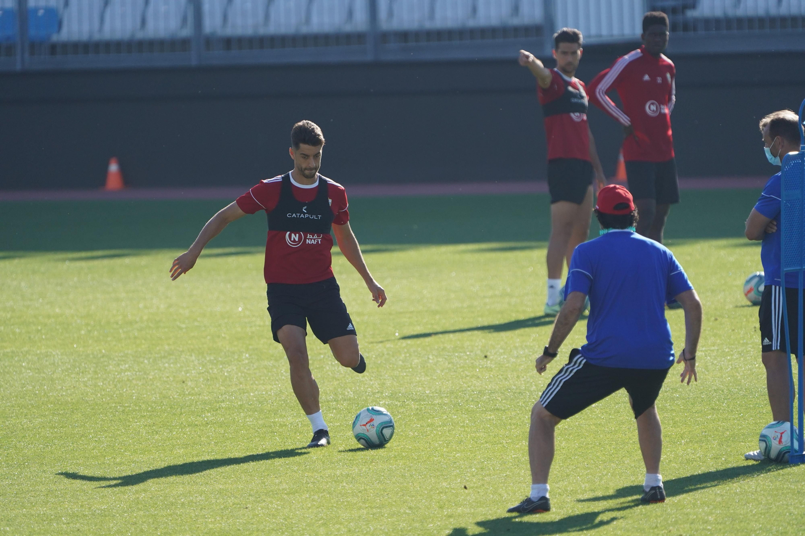 Entrenamiento del Almería (jueves 11)