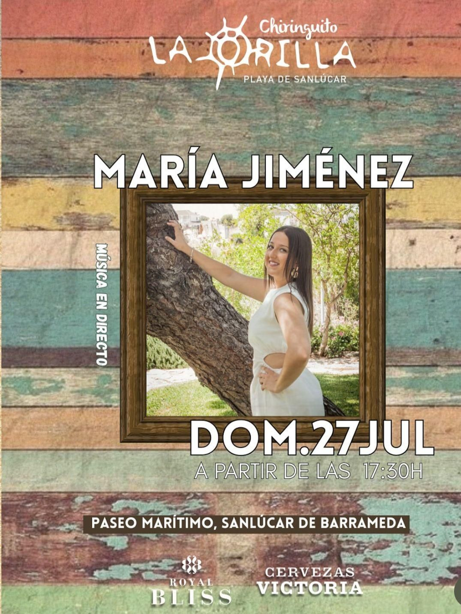 María Jiménez, chiringuito La Orilla. Sanlúcar..jpeg