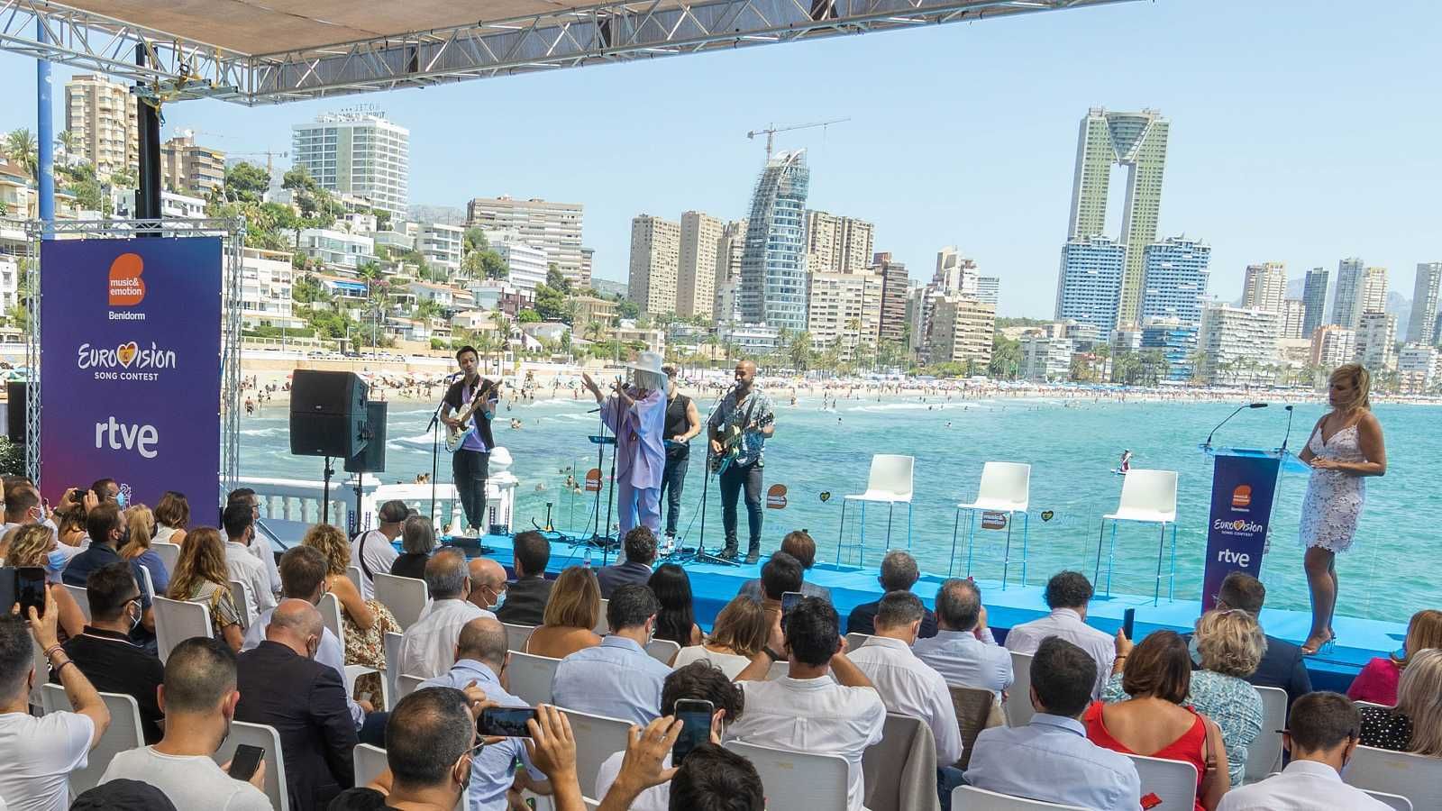 Presentación del evento Pre-Eurovisión en Benidorm