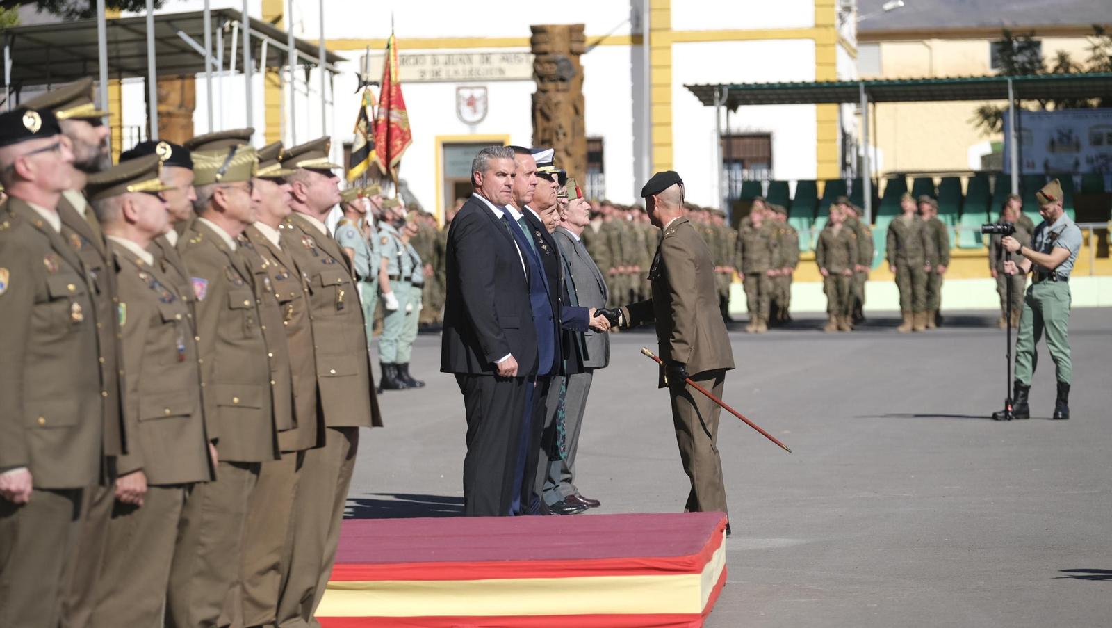 Imágenes de la toma de posesión del nuevo General de la BRILEG, José Agustín Carreras Postigo