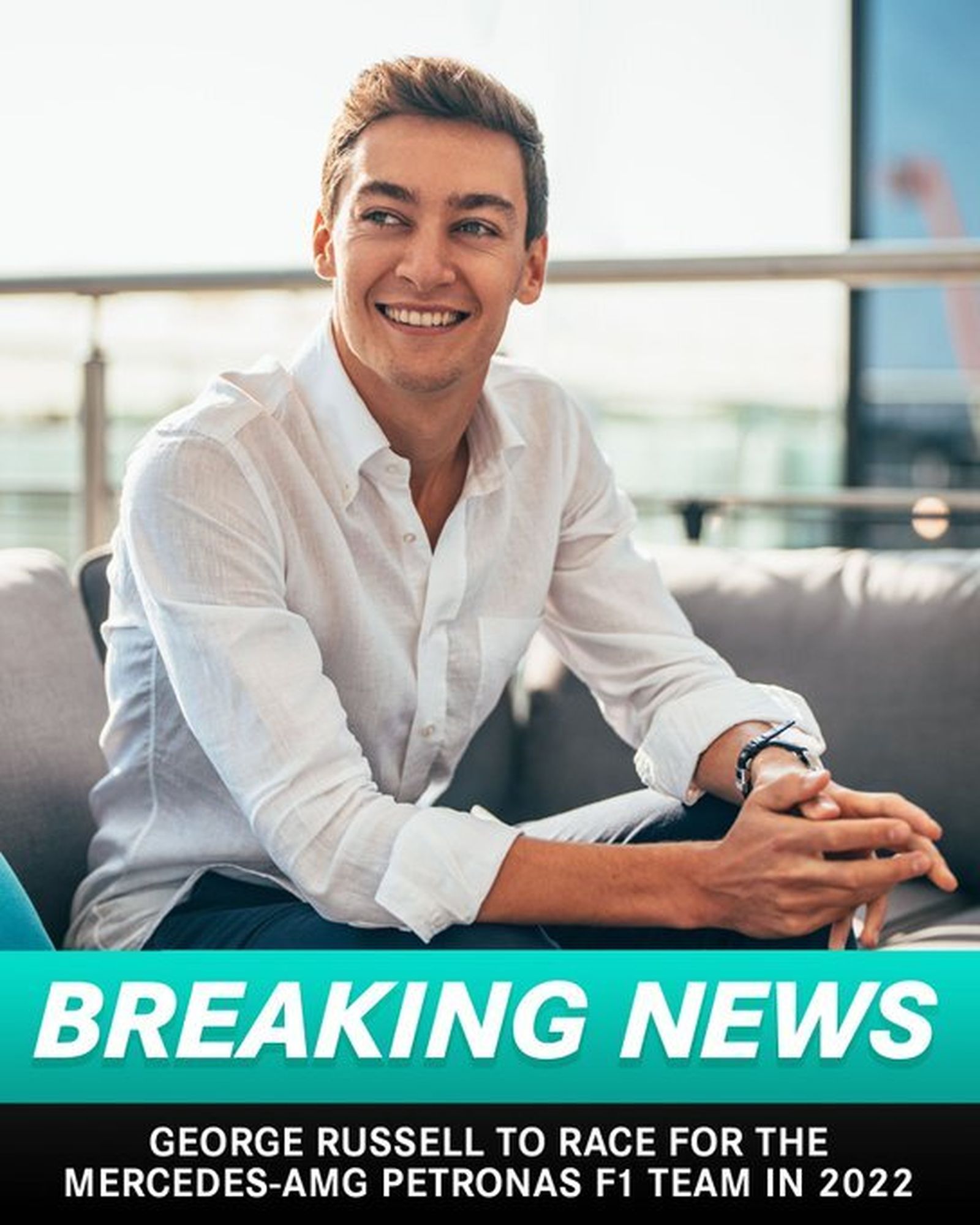 Russell será el nuevo compañero de Hamilton en Mercedes en 2022