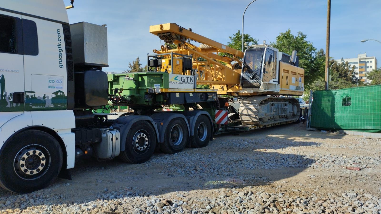 Pantalladora para el túnel del Metro de Sevilla.