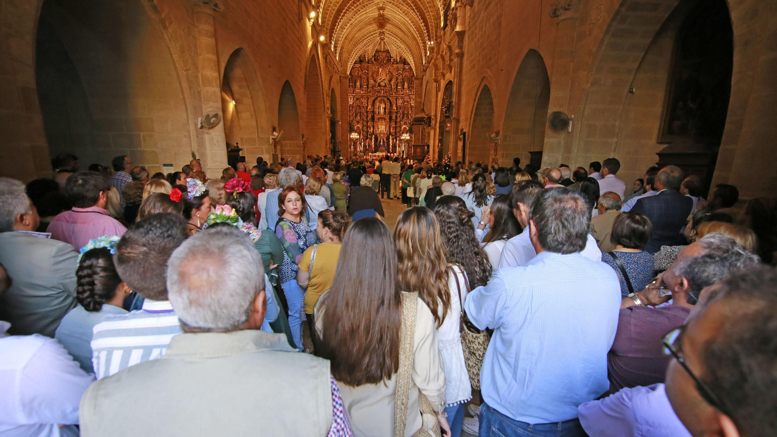 Imágenes de pasadas romerías de la Hdad de Jerez al Rocío