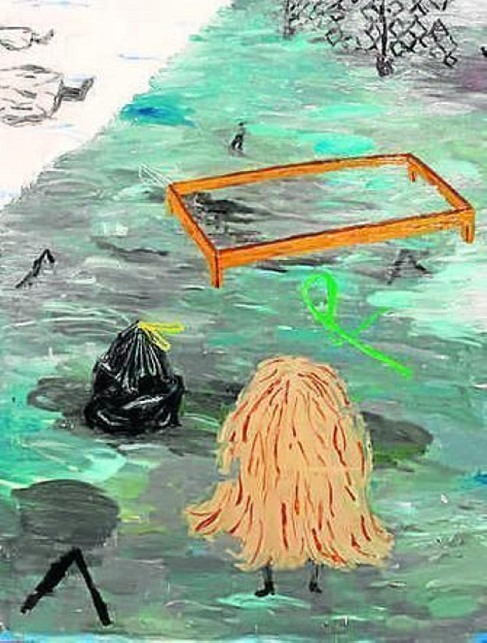 Ironía, metáfora y humor. 'Leonera', la obra que da título a la exposición.