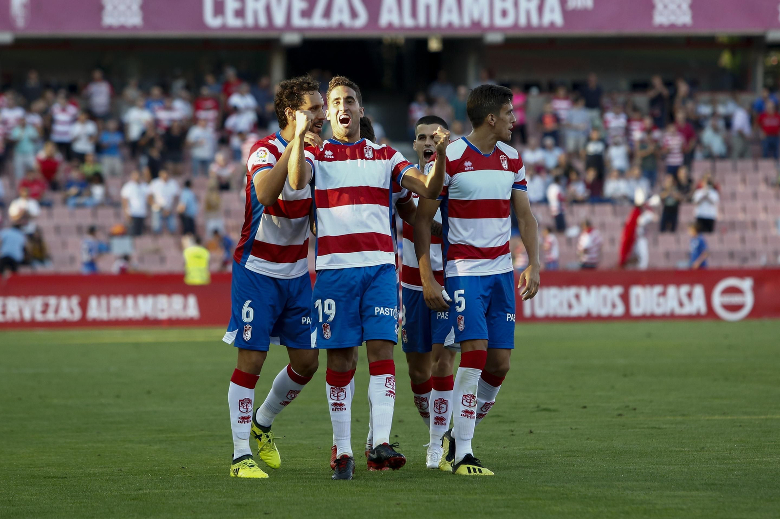 Los goles de Ángel Montoro con el Granada CF en imágenes