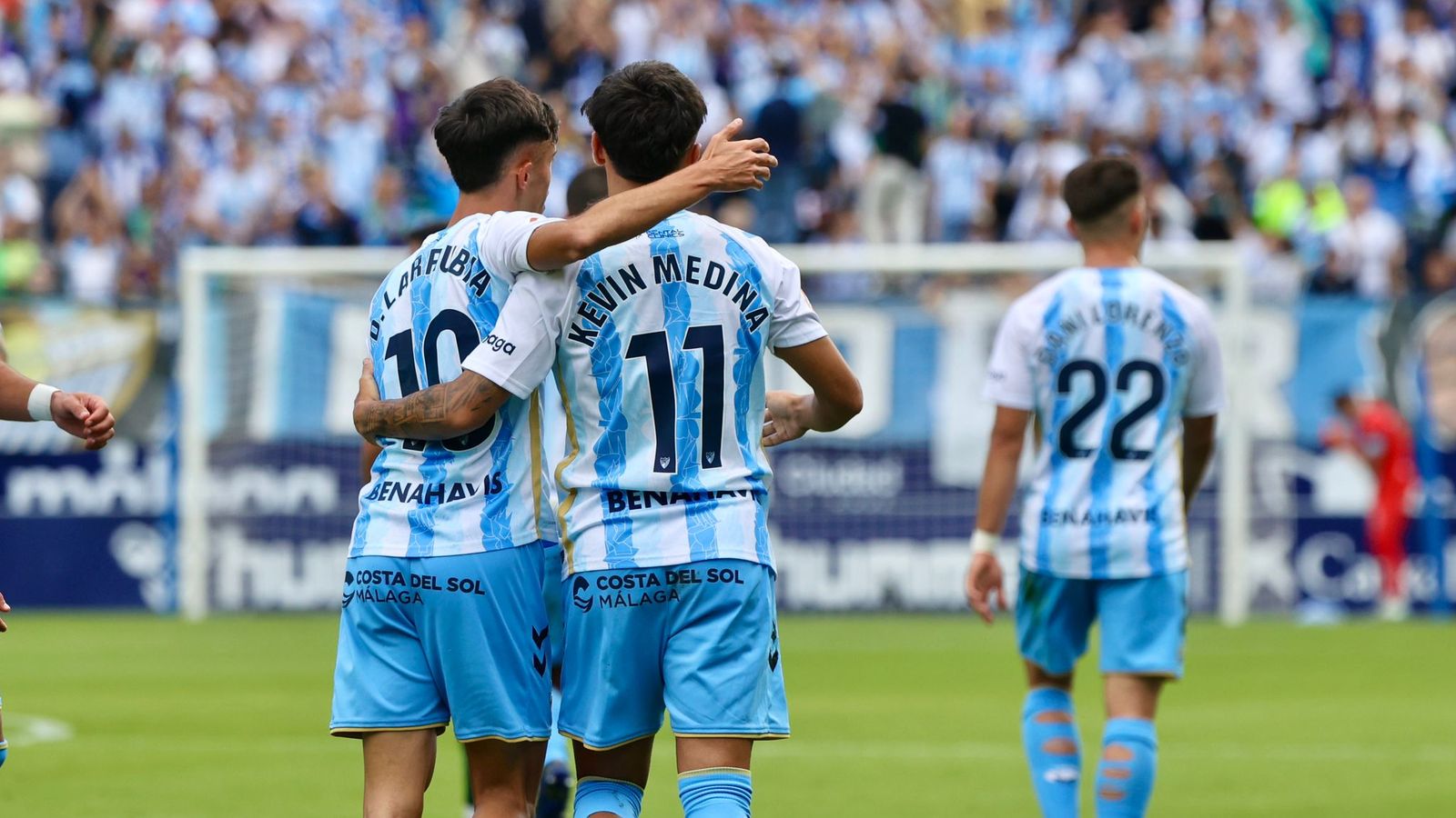 El Málaga CF - Eibar, en fotos